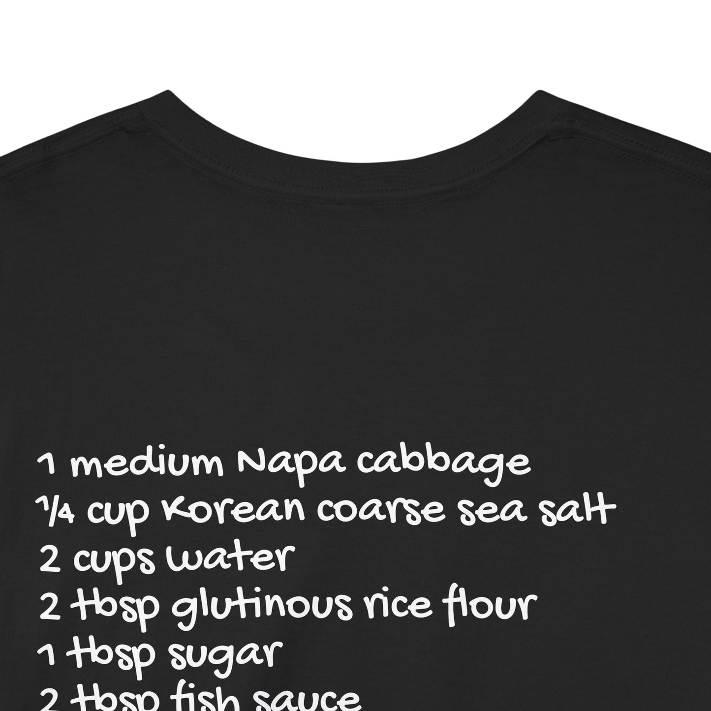 Cute Kimchi Recipe Tee