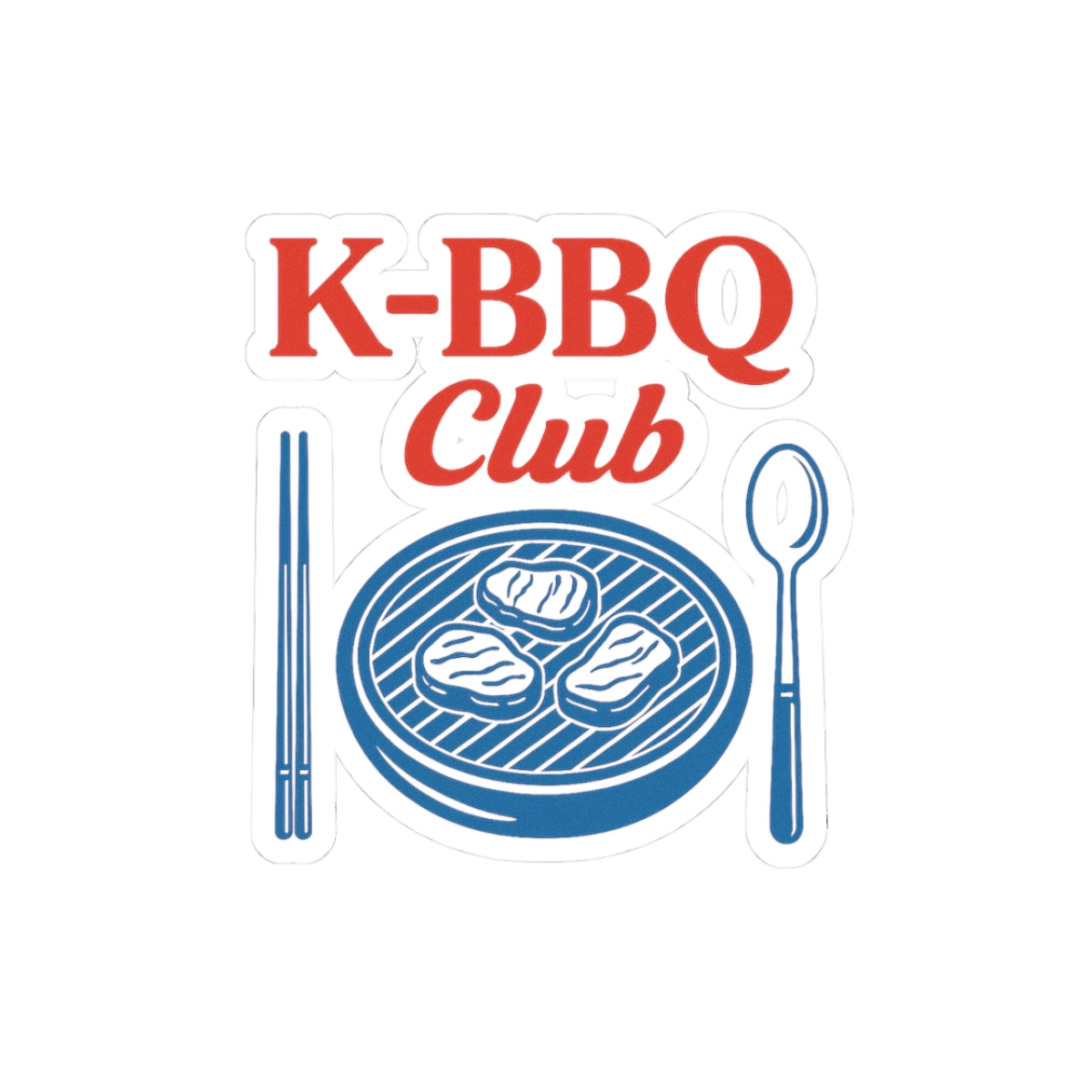 K-BBQ Club Stickers